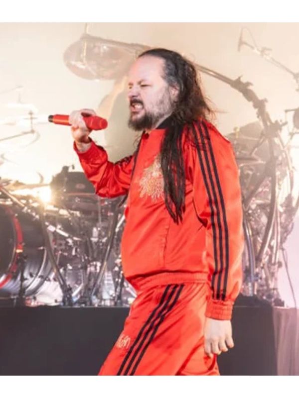 Korn x Adidas Jonathan Davis Red Tracksuit