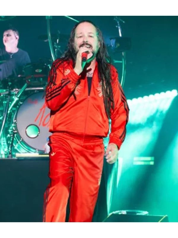 Korn x Adidas Jonathan Davis Red Tracksuit