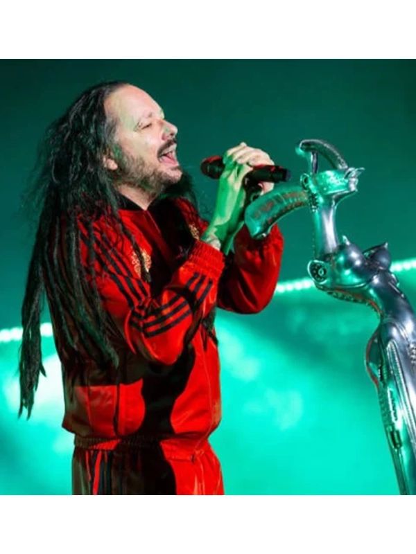 Korn x Adidas Jonathan Davis Red Tracksuit