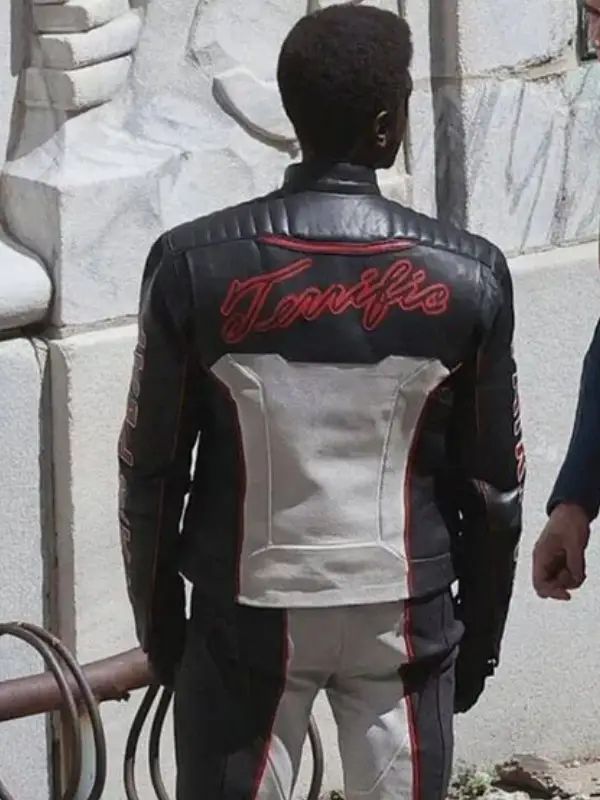 Edi Gathegi Superman 2025 Mr Terrific Jacket