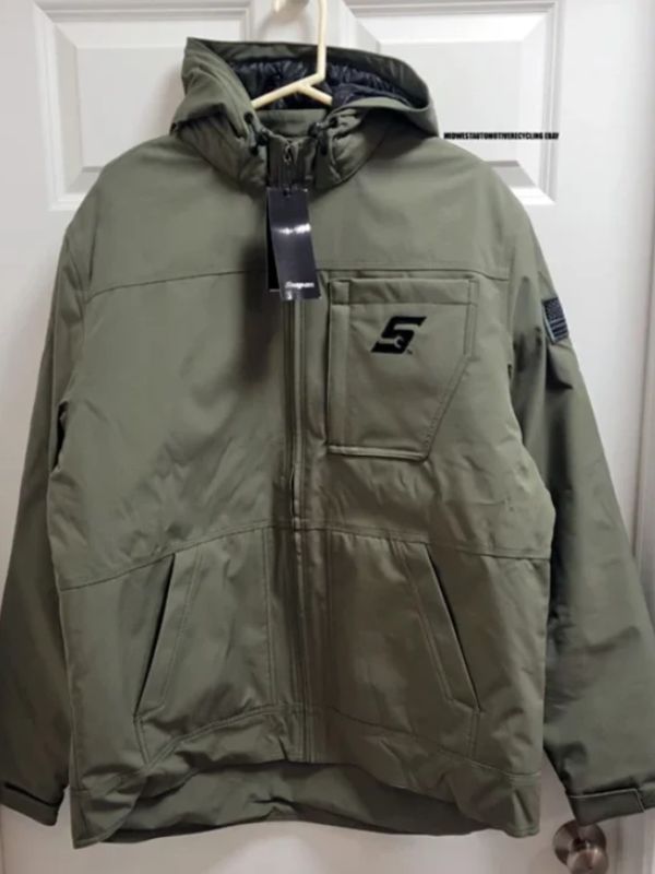 Snap-On Jacket | Snapon Green Hooded