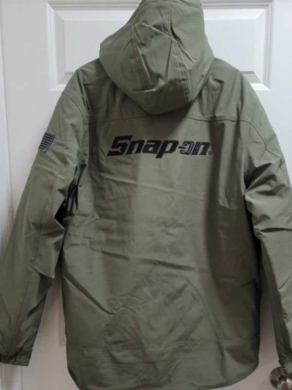 Snap-On Jacket | Snapon Green Hooded