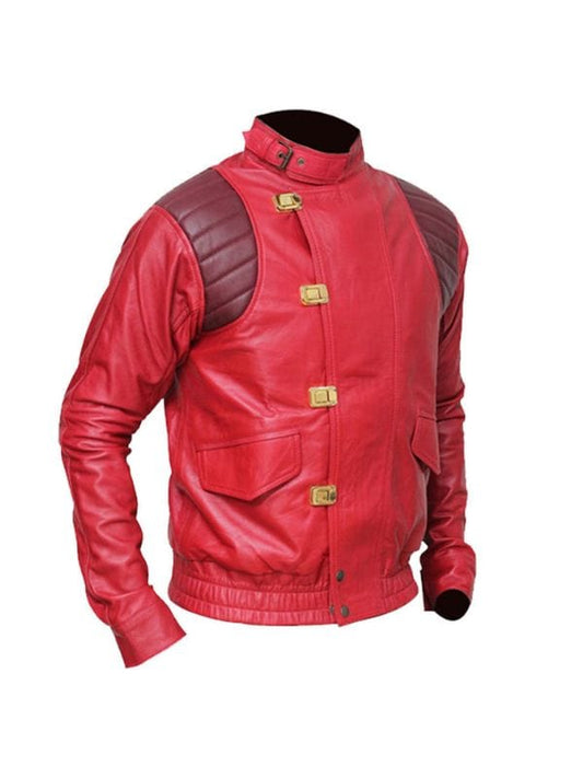 Thread Masters INC Akira Kaneda Red Leather Jacket