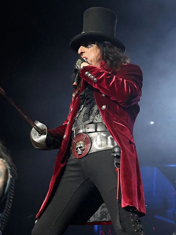 Thread Masters INC Alice Cooper Red Velvet Coat