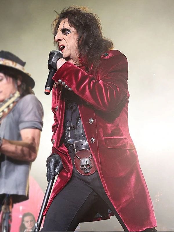 Thread Masters INC Alice Cooper Red Velvet Coat