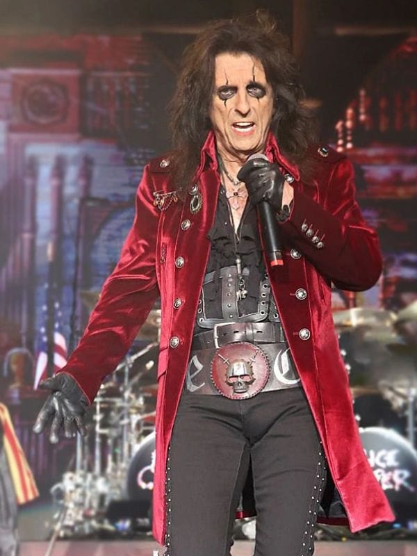 Thread Masters INC Alice Cooper Red Velvet Coat