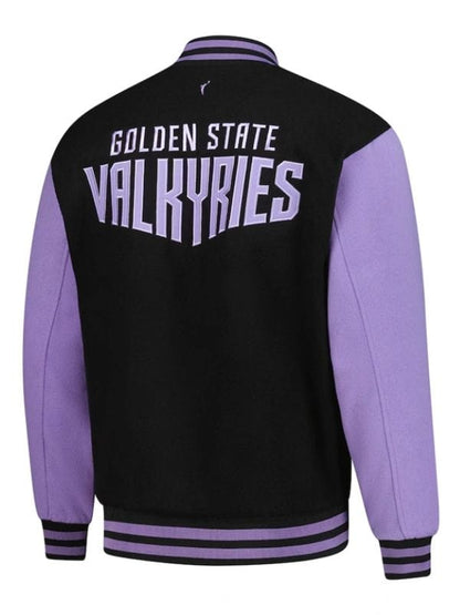 Thread Masters INC Golden State Valkyries FISLL Eclipse Varsity Jacket