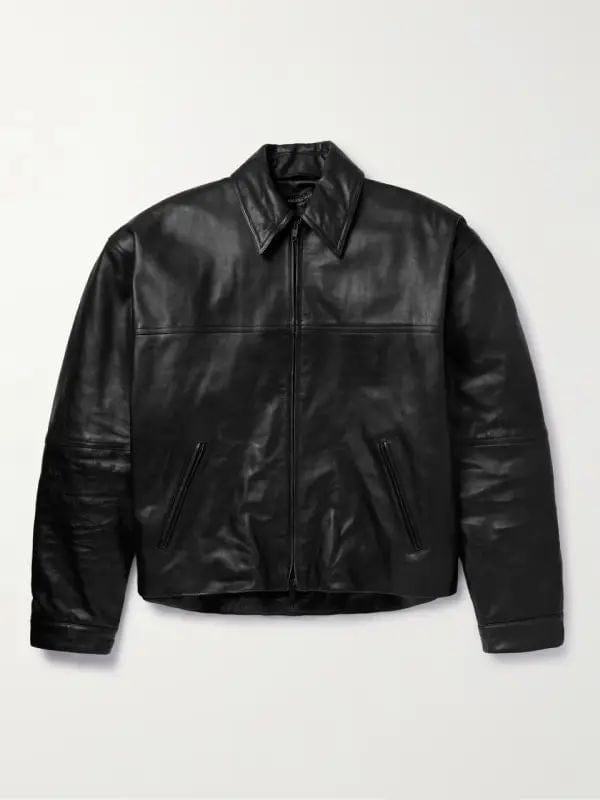 Thread Masters INC Mens Black Oversized Jacket