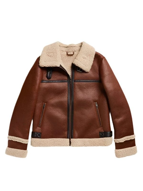 Thread Masters INC Surface S02 Eliza Shearling Leather Jacket