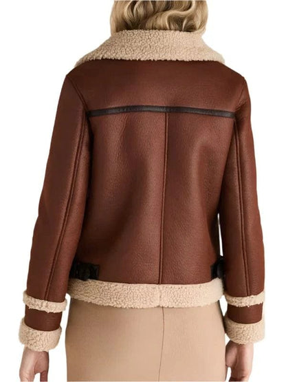 Thread Masters INC Surface S02 Eliza Shearling Leather Jacket