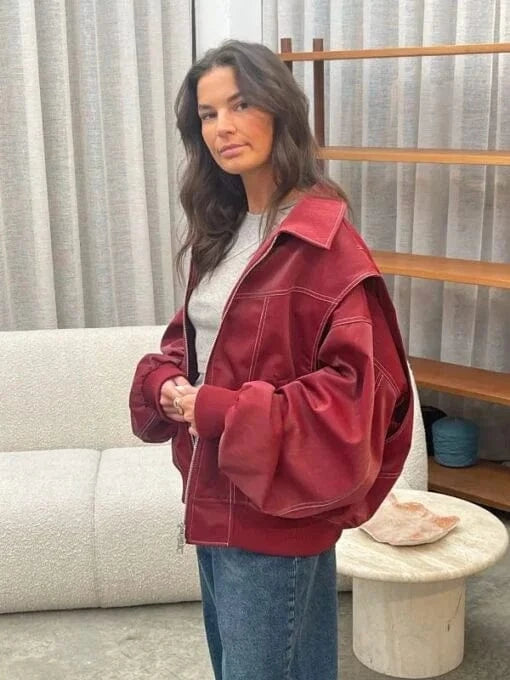 Thread Masters INC The Room Antwerp Red Jacket