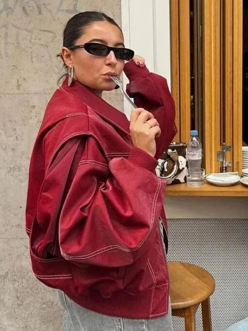 Thread Masters INC The Room Antwerp Red Jacket