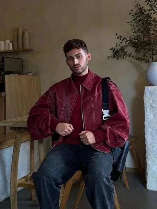 Thread Masters INC The Room Antwerp Red Jacket