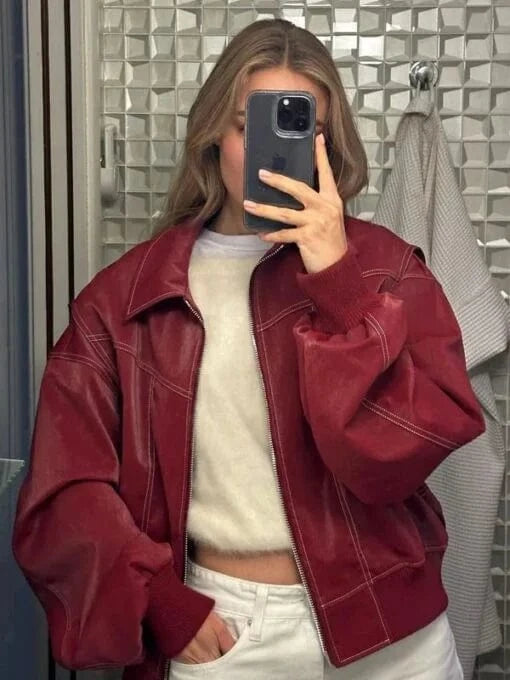 Thread Masters INC The Room Antwerp Red Jacket