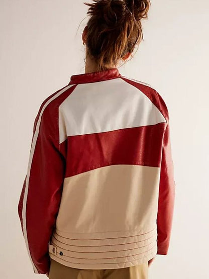 Thread Masters INC Women's Ryder Sport Vegan Moto Jacket